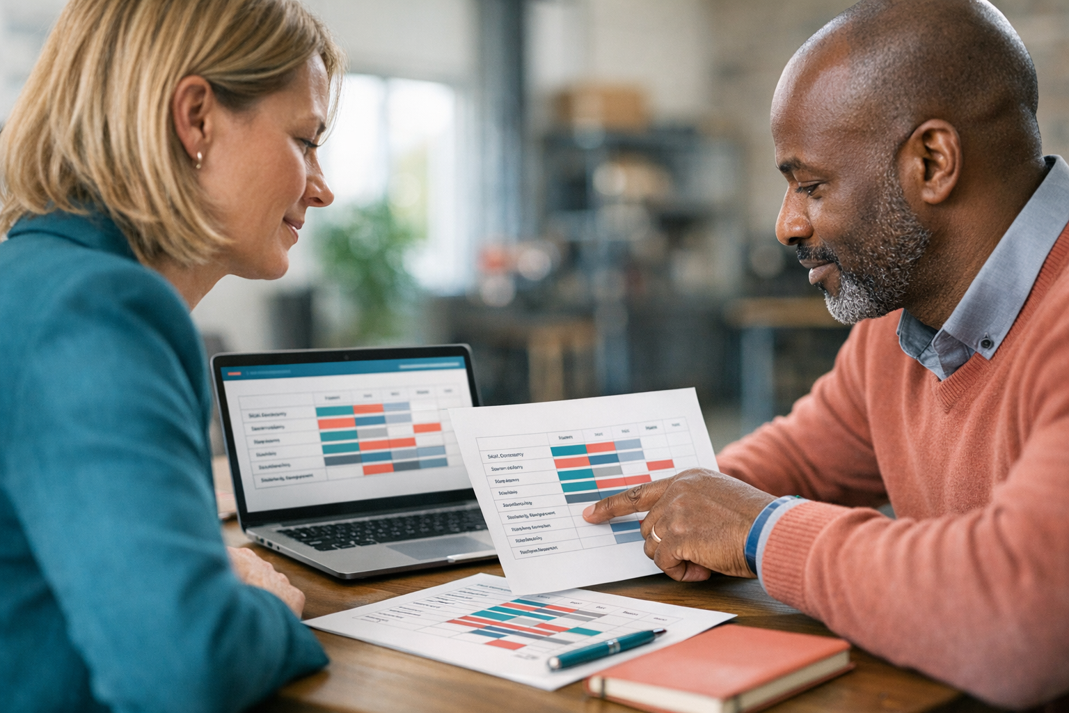 Objective Insight into Talent Competency Overview Without Assumptions